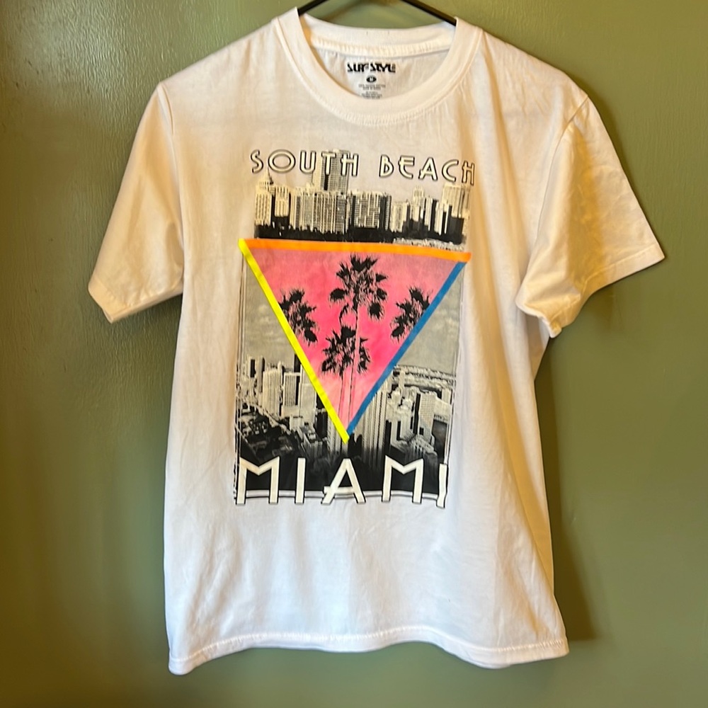 Surf Style White T/shirt